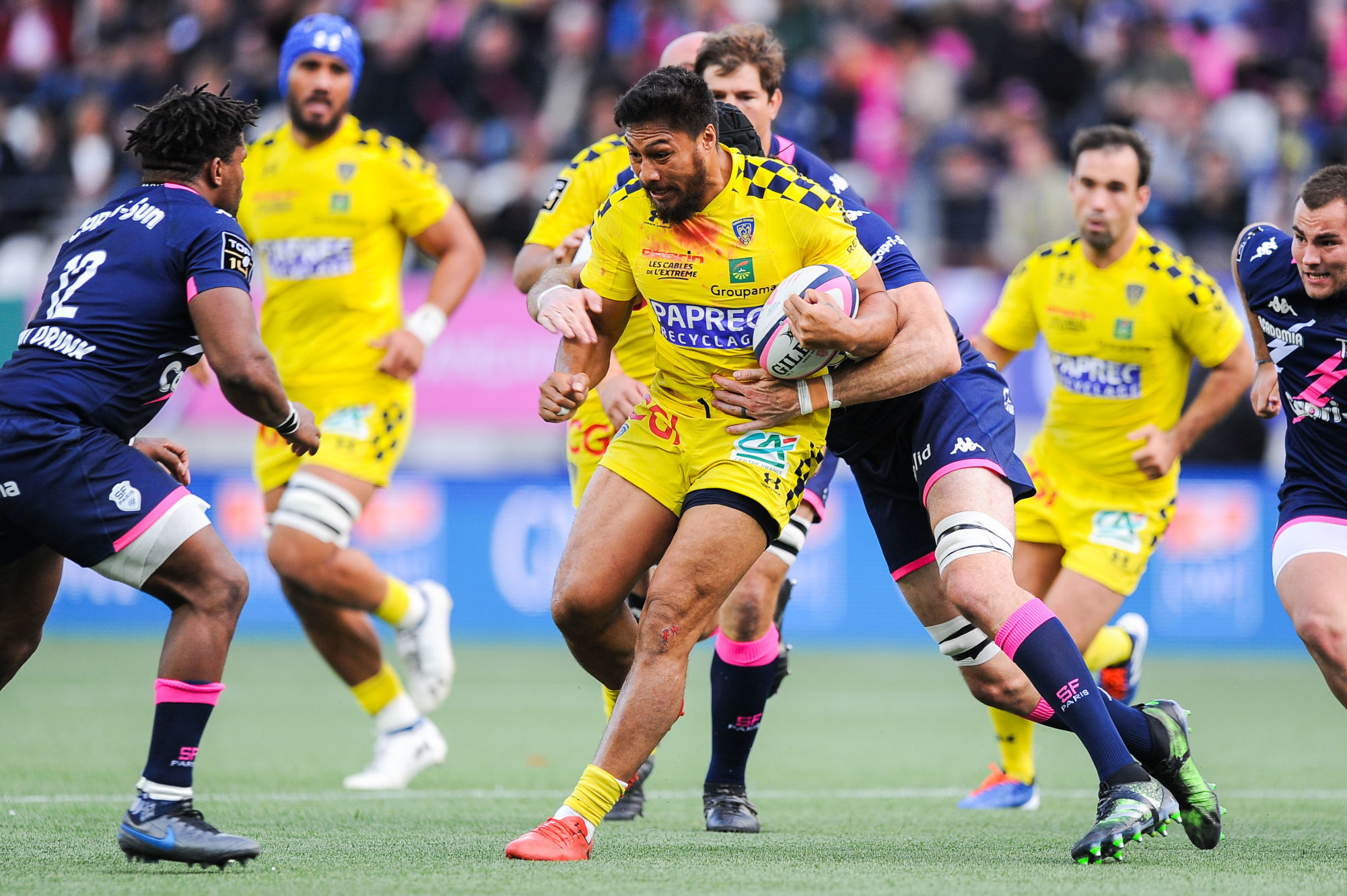 Clermont Stade Français enfin un bonus offensif pour Clermont