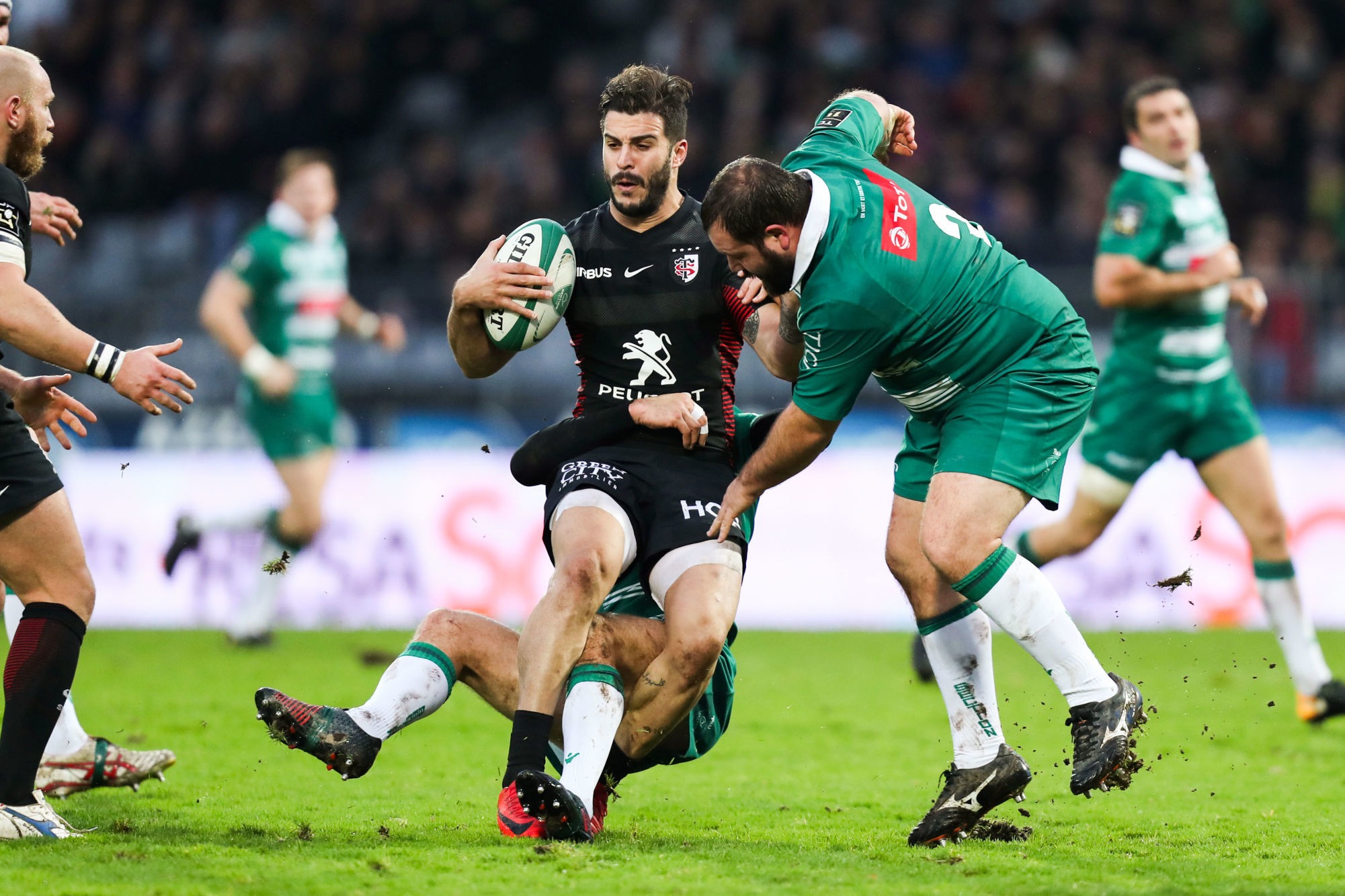 Top 14 PauToulouse, le match de la relance. Toutes les stats avec