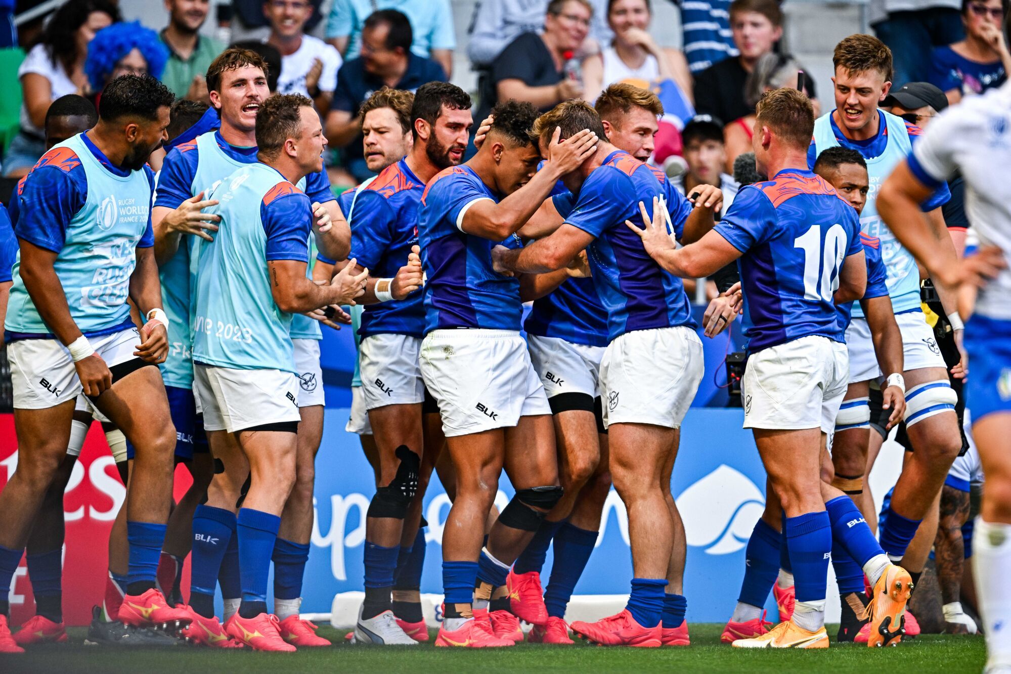 Les lourdes statistiques de la Namibie - Branchez Rugby
