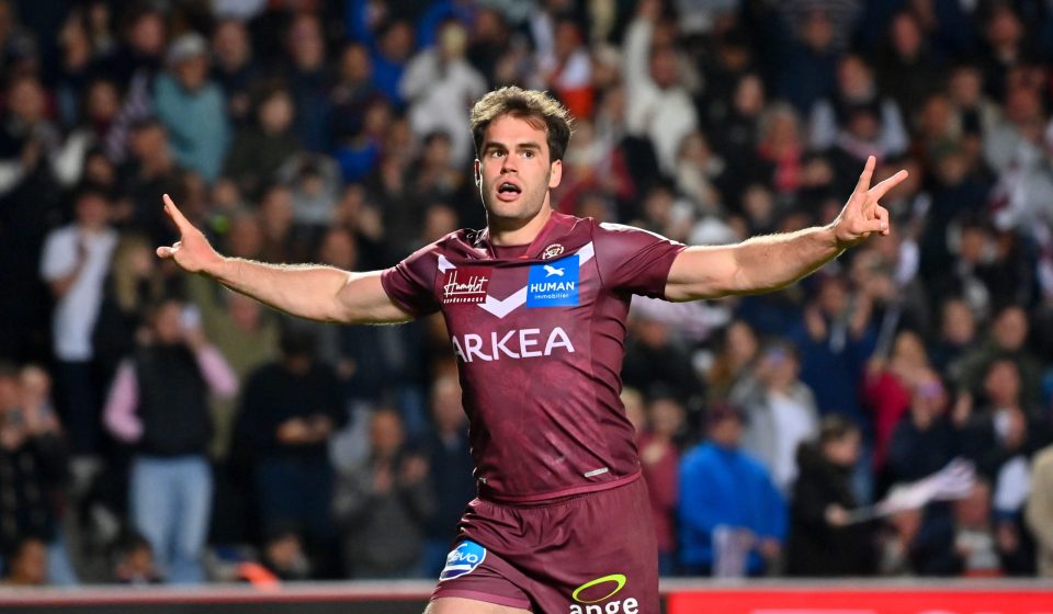 Damian Penaud of UBB during the Top 14 match between Bordeaux and Clermont at Stade Chaban-Delmas on April 21, 2024 in Bordeaux, France.(Photo by Loic Cousin/Icon Sport)   - Photo by Icon Sport
