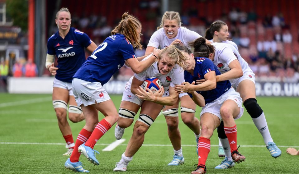 Alex Matthews of England during the International Friendly match at Kingsholm Stadium, Gloucester Picture by Jeremy Landey/Focus Images Ltd 07747773987 07/09/2024   - Photo by Icon Sport
