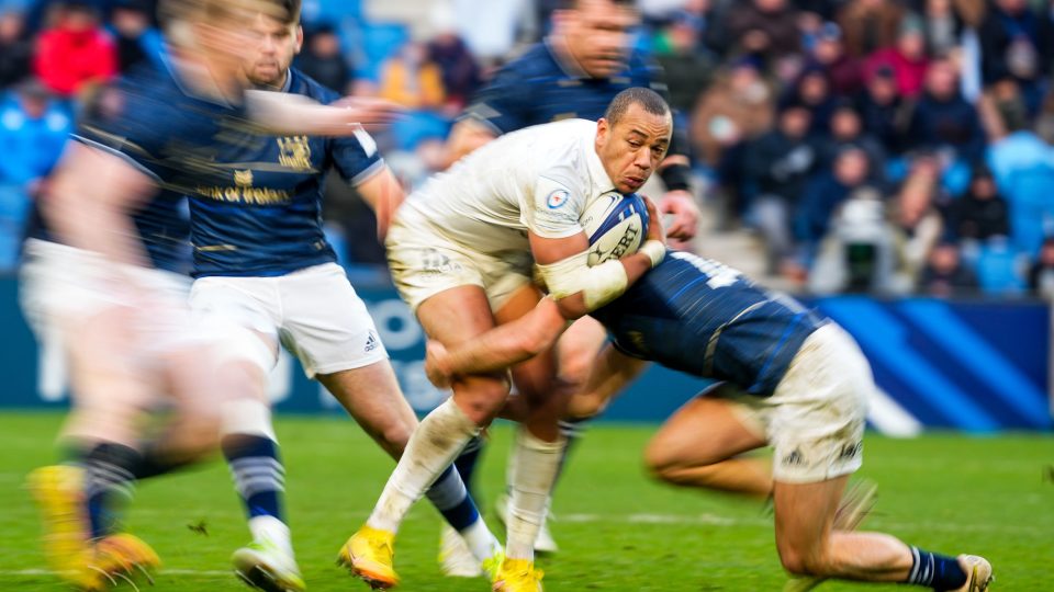 Gael FICKOU of Racing 92 during the Champions Cup match between Racing 92 and Leinster at Stade Oceane on December 10, 2022 in Le Havre, France. (Photo by Hugo Pfeiffer/Icon Sport)