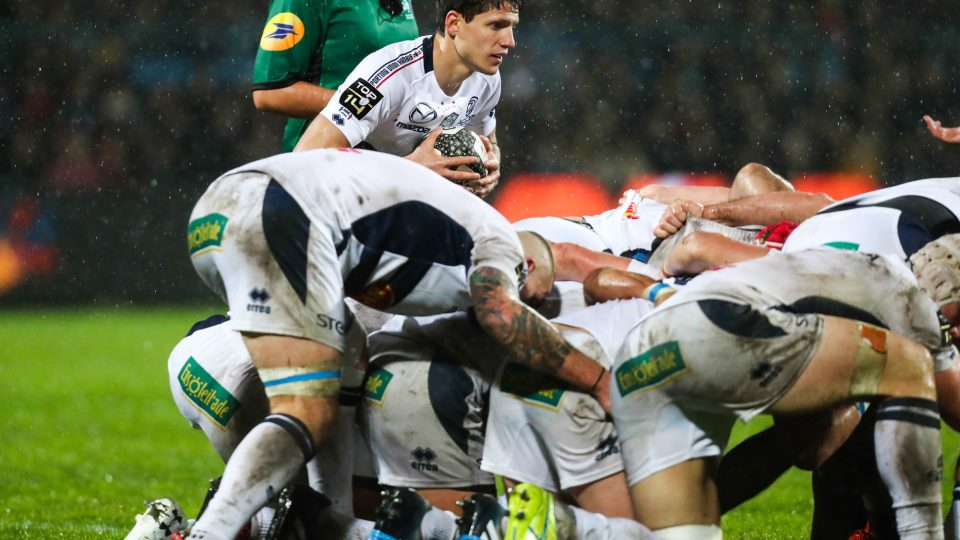 Xavier CHAUVEAU of Agen during the Top 14 match between Agen and Stade Toulousain at Stade Armandie on December 21, 2019 in Agen, France. (Photo by Manuel Blondeau/Icon Sport) - Xavier CHAUVEAU - Stade Armandie - Agen (France)