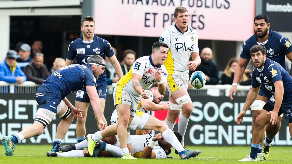 Kylian JAMINET of Nevers during the Pro D2 match between Colomiers and Nevers on February 16, 2020 in Colomiers, France. (Photo by Manuel Blondeau/Icon Sport) - Kylian JAMINET - Stade Michel Bendichou - Colomiers (France)