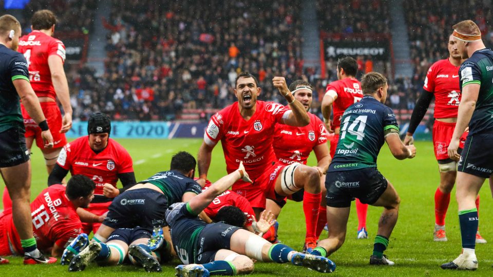 Rory ARNOLD of Toulouse during the European Rugby Champions Cup, Pool 5 match between Stade Toulousain and Connacht on November 23, 2019 in Toulouse, France. (Photo by Manuel Blondeau/Icon Sport) - Rory ARNOLD - Stade Ernest-Wallon - Toulouse (France)