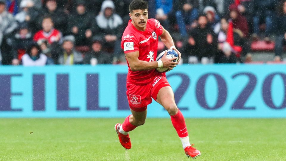 Romain NTAMACK of Toulouse during the European Rugby Champions Cup, Pool 5 match between Stade Toulousain and Connacht on November 23, 2019 in Toulouse, France. (Photo by Manuel Blondeau/Icon Sport) - Romain NTAMACK - Stade Ernest-Wallon - Toulouse (France)