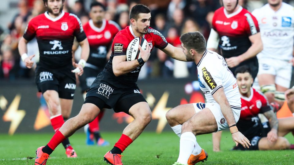Thomas RAMOS of Toulouse during the Top 14 match between Stade Toulousain and Bordeaux at Stade Ernest Wallon on January 26, 2020 in Toulouse, France. (Photo by Manuel Blondeau/Icon Sport) - Thomas RAMOS - Stade Ernest-Wallon - Toulouse (France)