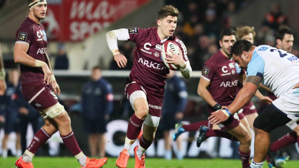 Matthieu JALIBERT of Bordeaux during the Top 14 match between Bordeaux and Bayonne on January 4, 2020 in Begles, France. (Photo by Manuel Blondeau/Icon Sport) - Matthieu JALIBERT - Stade Chaban-Delmas - Bordeaux (France)