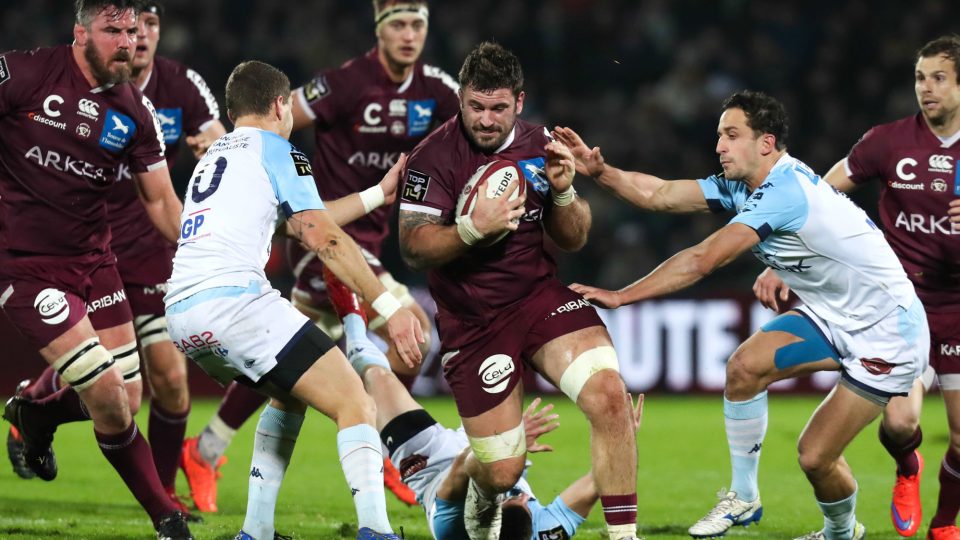 Marco TAULEIGNE of Bordeaux during the Top 14 match between Bordeaux and Bayonne on January 4, 2020 in Begles, France. (Photo by Manuel Blondeau/Icon Sport) - Marco TAULEIGNE - Stade Chaban-Delmas - Bordeaux (France)