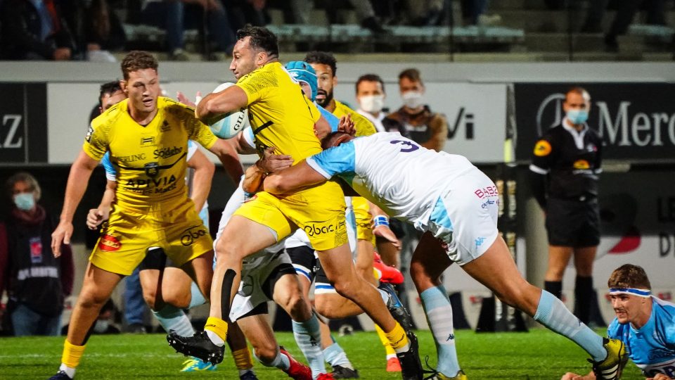 Jeremy SINZELLE of Stade Rochelais during the Top 14 match between Bayonne and La Rochelle at Stade Jean Dauger on October 9, 2020 in Bayonne, France. (Photo by Pierre Costabadie/Icon Sport) - Jeremy SINZELLE - Stade Jean Dauger - Bayonne (France)