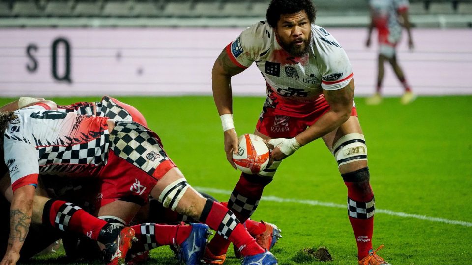 Peter SAILI of Valence Romans during the Pro D2 match between Biarritz and Valence at Parc des Sports Aguilera on January 8, 2021 in Biarritz, France. (Photo by Pierre Costabadie/Icon Sport) - Parc des Sports d'Aguilera - Biarritz (France)