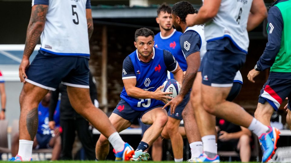 Brice DULIN of France during the training of French Rugby National Team on July 28, 2023 in Marcoussis, France. (Photo by Hugo Pfeiffer/Icon Sport)
