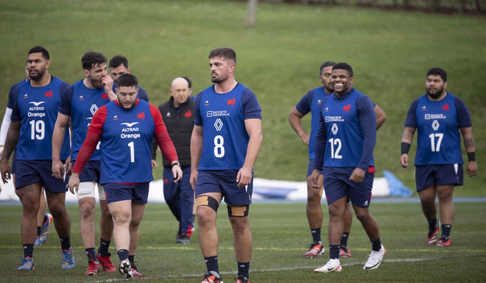 Alldritt Gregory during French rugby team training session in Marcoussis, near Paris, on January 24, 2024. Photo by Eliot Blondet / ABACAPRESS.COM - Photo by Icon Sport