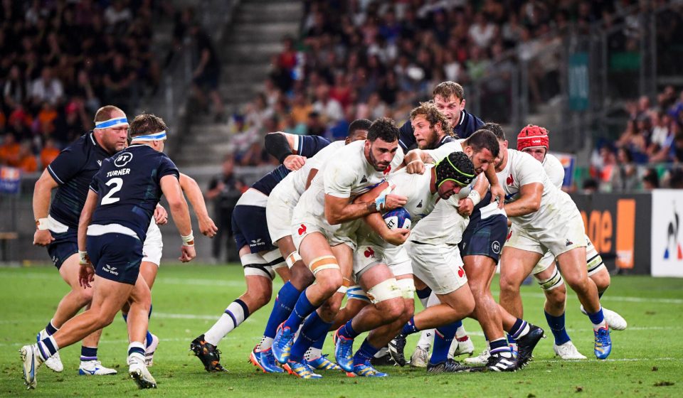 Gregory ALLDRITT during the Summer Nations Series match between France and Ecosse on August 12, 2023 in Saint-Etienne, France. (Photo by Anthony Bibard/FEP/Icon Sport)