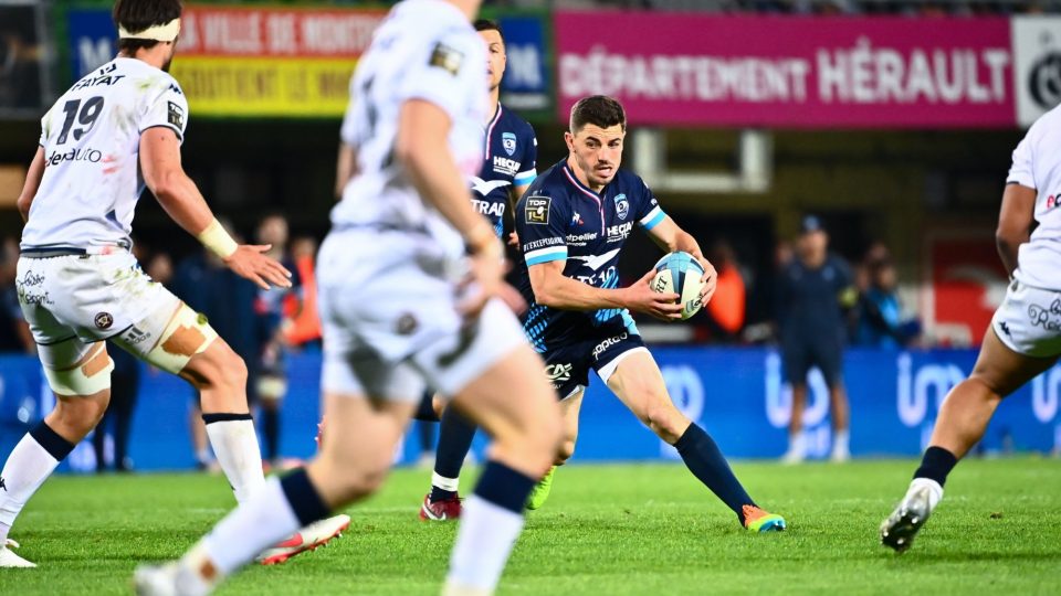 Anthony BOUTHIER of Montpellier during the Top 14 match between Montpellier and Bordeaux at GGL Stadium on April 24, 2022 in Montpellier, France. (Photo by Alexandre Dimou/Alexpress/Icon Sport)
