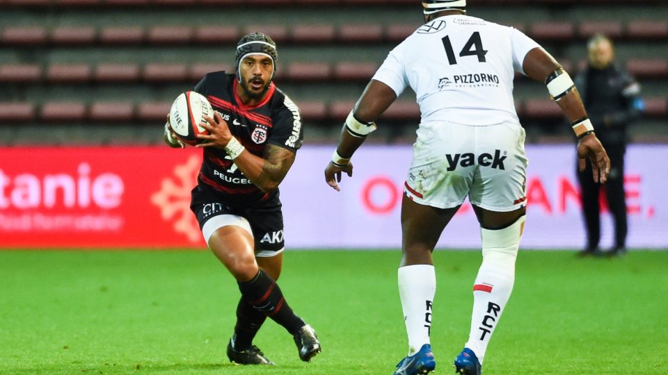 Pita AHKI of Toulouse  during the Top 14 match between Toulouse and Toulon on October 4, 2020 in Toulouse, France. (Photo by Alexandre Dimou/Icon Sport) - Pita AHKI - Stade Ernest-Wallon - Toulouse (France)