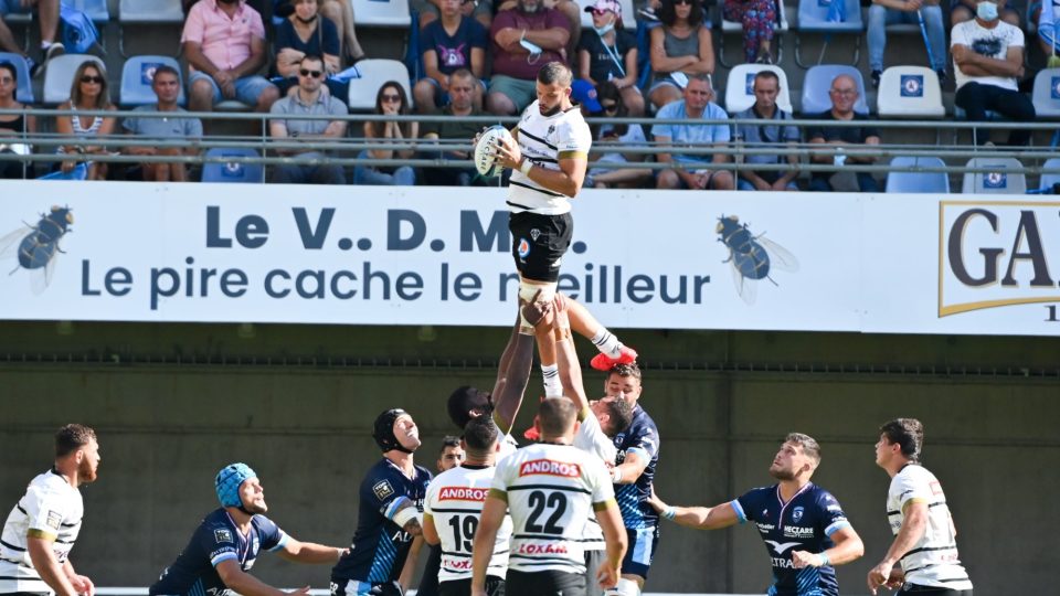 Retief MARAIS of Brive during the Top 14 match between Montpellier and Brive at GGL Stadium on September 11, 2021 in Montpellier, France. (Photo by Alexandre Dimou/Icon Sport)