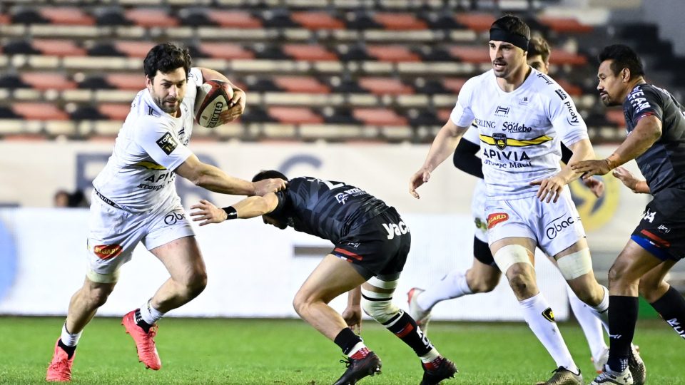 Kevin GOURDON of La Rochelle   during the Top 14 match between Toulon and La Rochelle on February 13, 2021 in Toulon, France. (Photo by Alexandre Dimou/Icon Sport) - Kevin GOURDON - Stade Felix Mayol - Toulon (France)