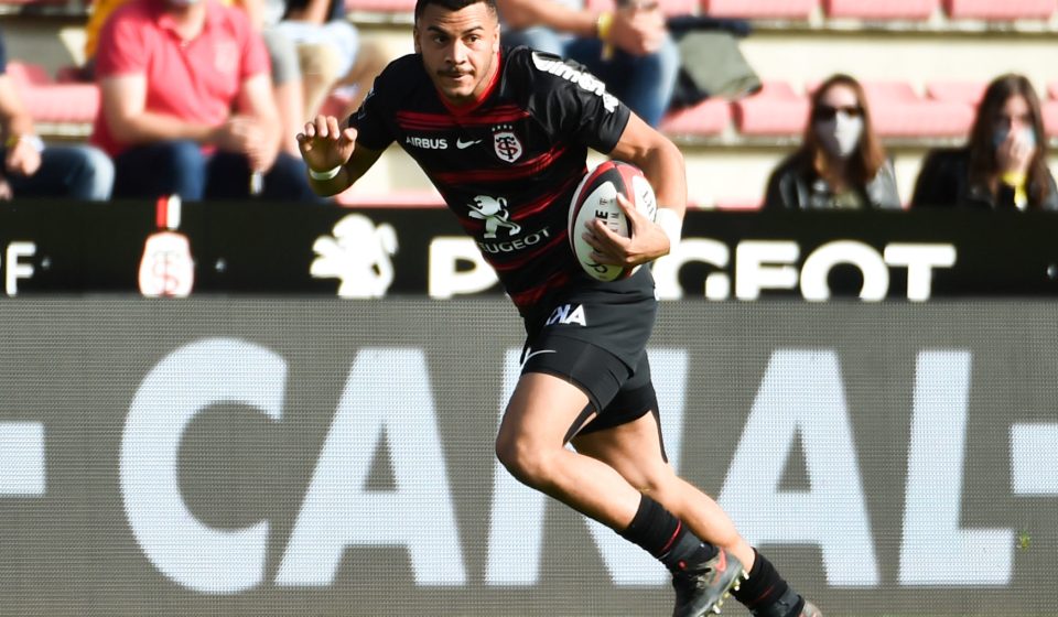 Matthis LEBEL of Toulouse  during the Top 14 match between Toulouse and Lyon at Stade Ernest Wallon on October 24, 2020 in Toulouse, France. (Photo by Alexandre Dimou/Icon Sport) - Matthis LEBEL - Stade Ernest-Wallon - Toulouse (France)