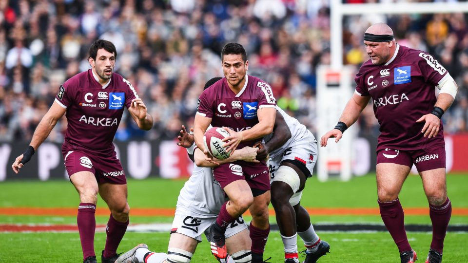 Ben BOTICA of Union Bordeaux Begles during the French Top 14 Rugby match between Union Bordeaux Begles and Lyon on February 15, 2020 in Begles, France. (Photo by Baptiste Fernandez/Icon Sport) - Ben BOTICA - Stade Chaban-Delmas - Bordeaux (France)