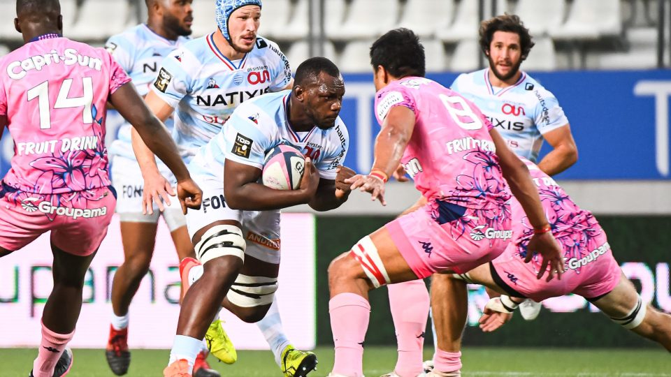 Jordan JOSEPH of Racing 92 during the French Top 14 rugby match between Stade Francais and Racing 92 at Stade Jean Bouin on October 24, 2020 in Paris, France. (Photo by Baptiste Fernandez/Icon Sport) - Jordan JOSEPH - Stade Jean Bouin - Paris (France)
