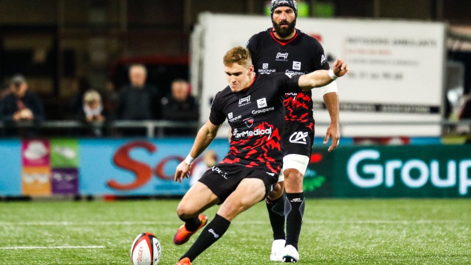 Yohan LE BOURHIS of Oyonnax  during the Pro D2 match between Oyonnax and Carcassonne at Stade Charles Mathon on October 11, 2019 in Oyonnax, France. (Photo by Romain Biard/Icon Sport) - Yohan Le BOURHIS - Stade Charles Mathon - Oyonnax (France)