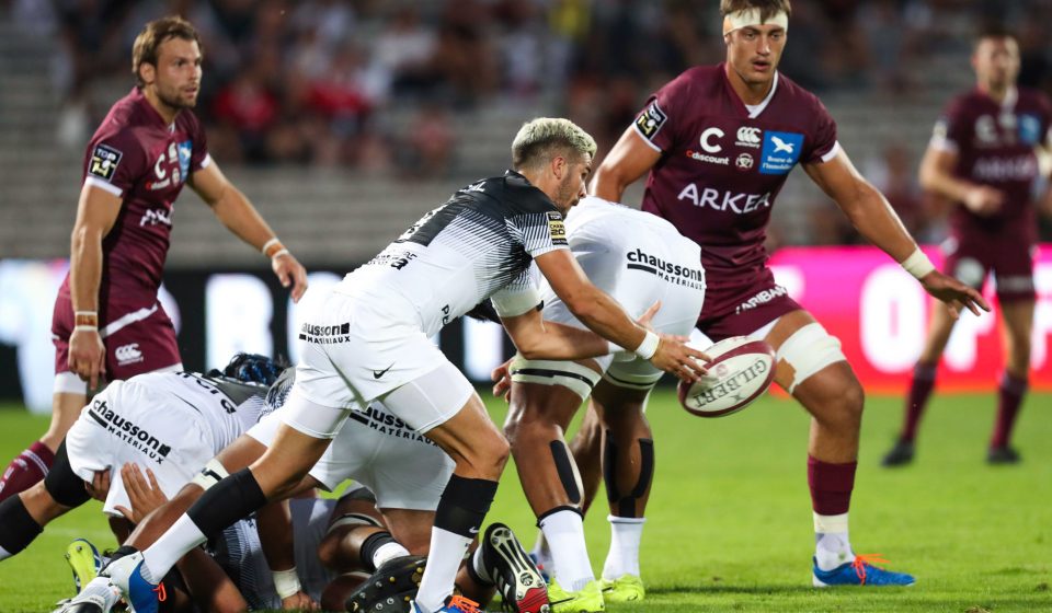 Sebastien Bezy of Toulouse during the Top 14 match between Bordeaux and Toulouse on August 24, 2019 in Bordeaux, France. (Photo by Manuel Blondeau/Icon Sport)