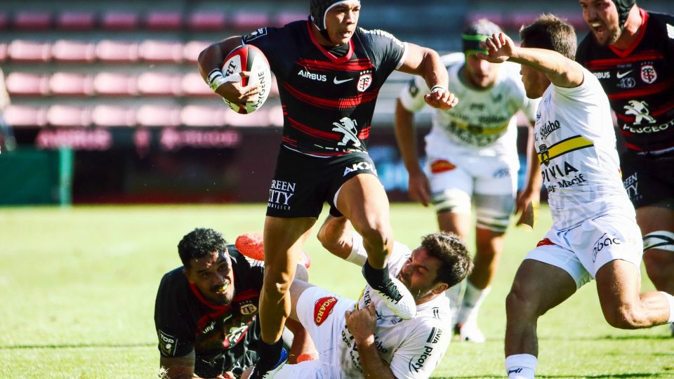 Cheslin KOLBE of Toulouse duirng the Top 14 match between Toulouse and La Rochelle at Ernest-Wallon stadium, in toulouse, France on September 12th, 2020.