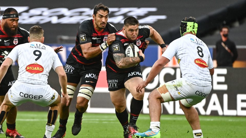 Cyril BAILLE of Stade Toulouse during the Top 14 Final match between Toulouse and La Rochelle at Stade de France on June 25, 2021 in Paris, France. (Photo by Anthony Dibon/Icon Sport) - Cyril BAILLE - Stade de France - Paris (France)
