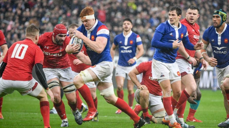 Felix Lambey of France during the NatWest Six Nations match between France and Wales on February 1, 2019 in Paris, France. (Photo by Anthony Dibon/Icon Sport)
