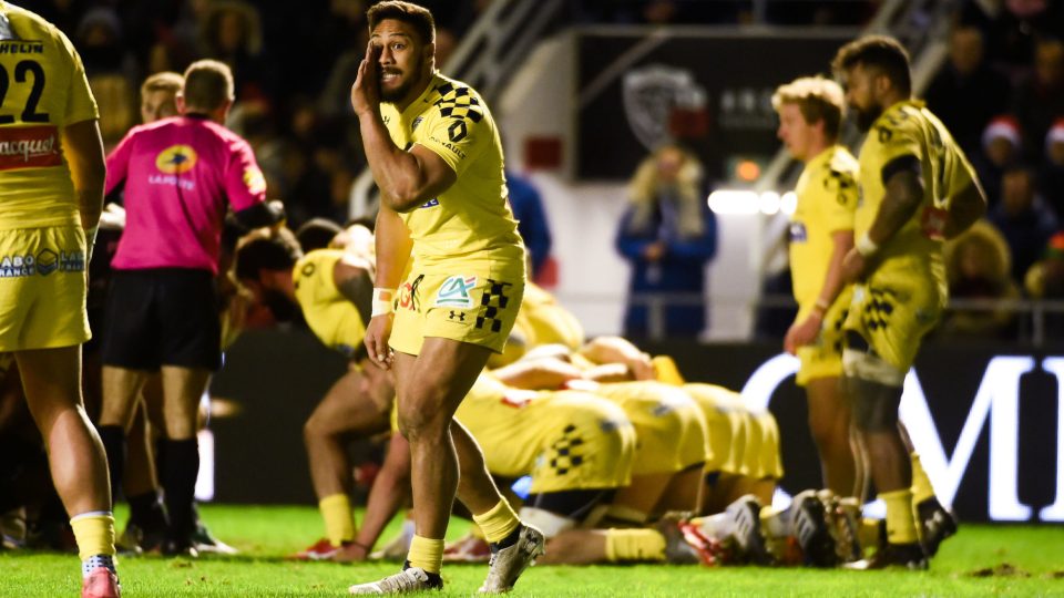 George MOALA of Clermont  during the Top 14 match between Toulon and Clermont on December 22, 2019 in Toulon, France. (Photo by Alexandre Dimou/Icon Sport) - George MOALA - Stade Felix Mayol - Toulon (France)