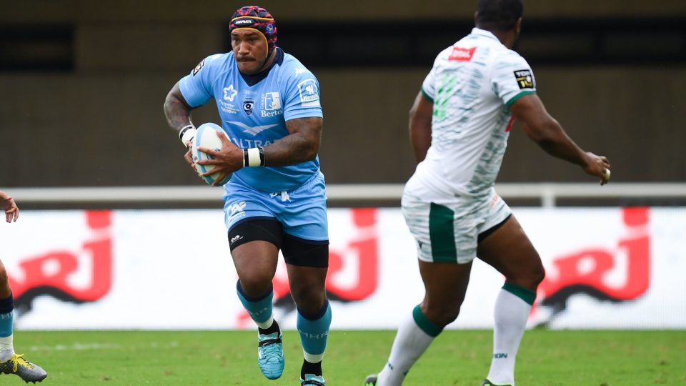 Nemani Nadolo of Montpellier during the Rugby Top 14 match between Montpellier and Pau at Altrad Stadium on August 31, 2019 in Montpellier, France. (Photo by Alexpress/Icon Sport)