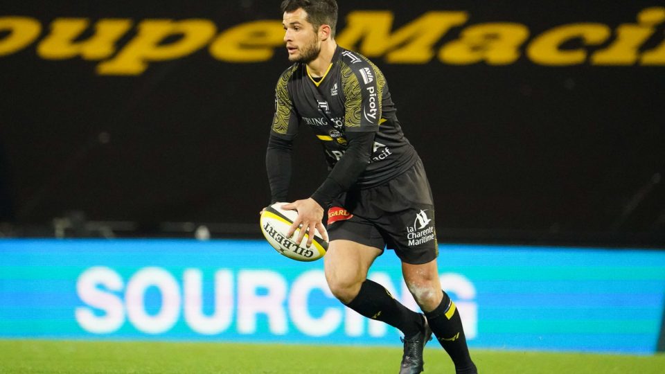 Brice DULIN of La Rochelle during the Top 14 match between La Rochelle and Racing 92 on November 22, 2020 in La Rochelle, France. (Photo by Eddy Lemaistre/Icon Sport) - Brice DULIN - Stade Marcel-Deflandre - La Rochelle (France)