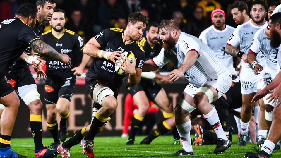 Wiaan Liebenberg of La Rochelle during the French Top 14 Rugby match between La Rochelle and Stade Toulousain on March 24, 2019 in La Rochelle, France. (Photo by Baptiste Fernandez/Icon Sport)