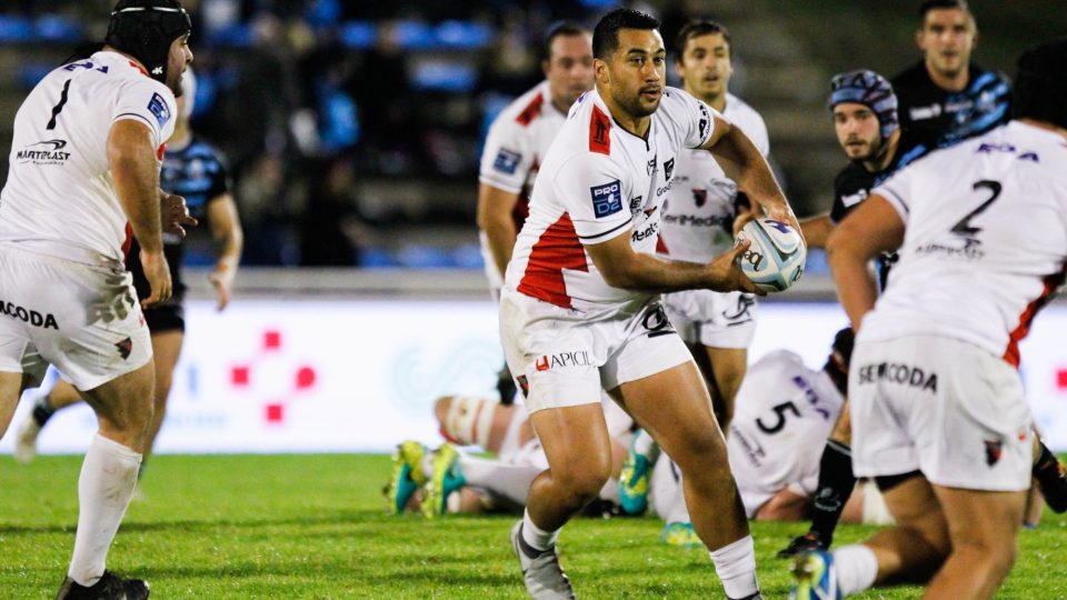 Roimata Hansell Pune of Oyonnax during the Pro D2 match between Massy and Oyonnax on November 9, 2018 in Massy, France. (Photo by Johnny Fidelin/Icon Sport)