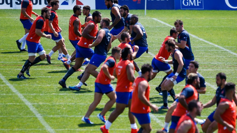 Team France during the France training session on July 11, 2019 in Marcoussis, France. (Photo by Johnny Fidelin/Icon Sport)