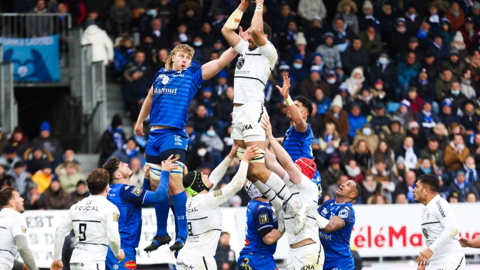 Rory ARNOLD of Toulouse during the Top 14 match between Castres and Toulouse at Stade Pierre Fabre on April 2, 2022 in Castres, France. (Photo by Laurent Frezouls/Icon Sport)