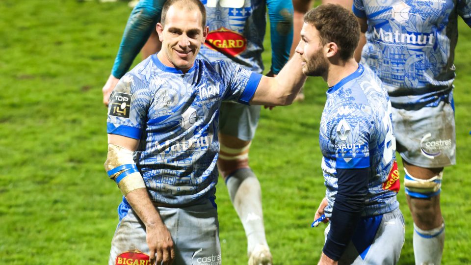 Benjamin URDAPILLETA of Castres during the Top 14 match between Castres and Montpellier on February 13, 2021 in Castres, France. (Photo by Laurent Frezouls/Icon Sport) - Benjamin URDAPILLETA - Stade Pierre Fabre - Castres (France)