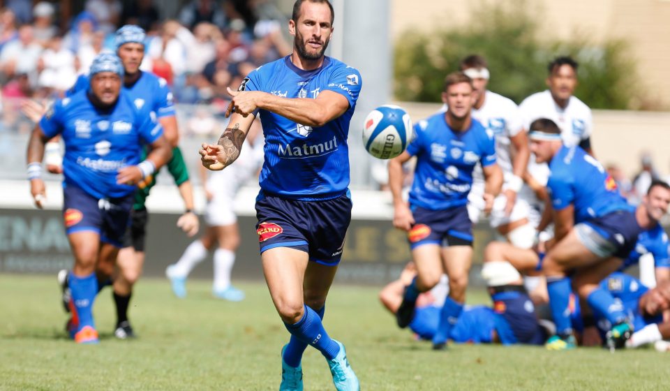 Julien Dumora of Castres during the Top 14 match between Castres olympique and Union Bordeaux Begles on September 7, 2019 in Castres, France. (Photo by Laurent Frezouls/Icon Sport) - Julien DUMORA