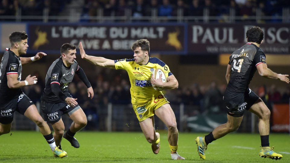 Damian Penaud of Clermont during the Top 14 match between Clermont and Toulouse on December 23, 2018 in Clermont, France. (Photo by Romain Lafabregue/Icon Sport)