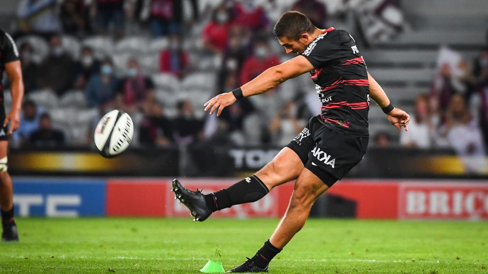 Thomas RAMOS of Toulouse during the Play-off Top 14 match between Toulouse and Bordeaux at Ernest-Wallon stadium on June 19, 2021 in Toulouse, France. (Photo by Matthieu Mirville/Icon Sport) - Thomas RAMOS - Stade Pierre Mauroy - Lille (France)