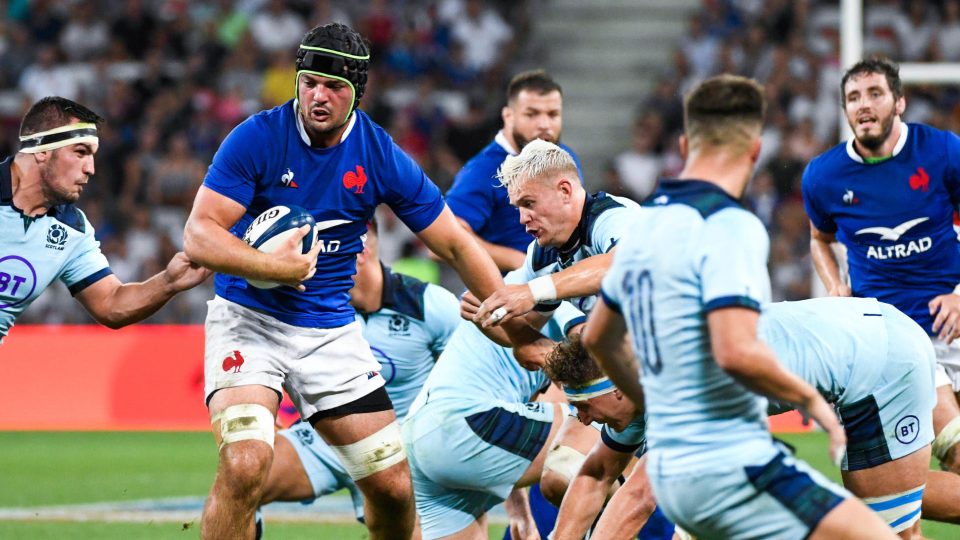 Gregory Alldritt of France during the test match between France and Scotland on August 17, 2019 in Nice, France. (Photo by Pascal Della Zuana/Icon Sport)