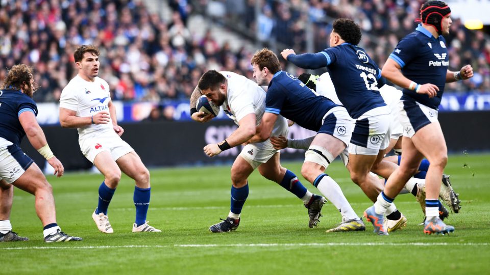 Cyril BAILLE of France during the Six Nations match between France and Scotland at Stade de France on February 26, 2023 in Paris, France. (Photo by Philippe Lecoeur/FEP/Icon Sport)