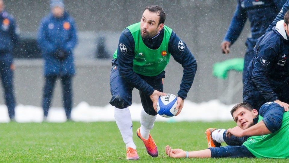 Morgan Parra of France during the French Rugby Team training session on January 23, 2019 in Marcoussis, France. (Photo by Sandra Ruhaut/Icon Sport)