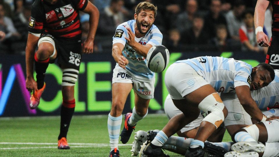 Teddy IRIBAREN of Racing 92 during the Top 14 match between Racing 92 and Lyon on September 28, 2019 in Nanterre, France. (Photo by Sandra Ruhaut/Icon Sport) - Teddy IRIBAREN - Paris La Defense Arena - Paris (France)