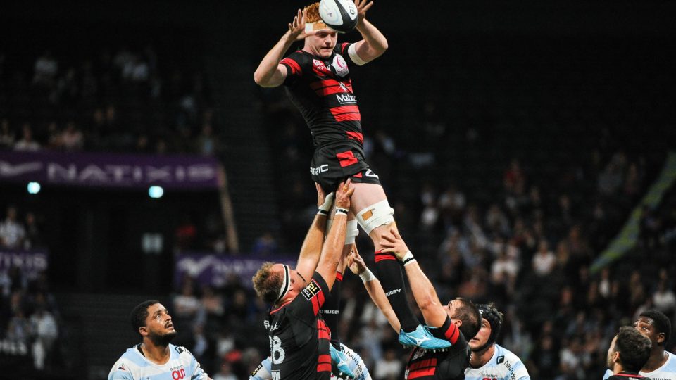 Felix LAMBEY of Lyon OU during the Top 14 match between Racing 92 and Lyon on September 28, 2019 in Nanterre, France. (Photo by Sandra Ruhaut/Icon Sport) - Felix LAMBEY - Paris La Defense Arena - Paris (France)