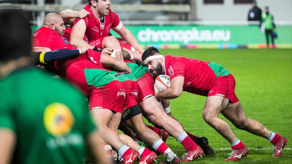 Romain RUFFENACH of Biarritz during the Pro D2 match between Biarritz and Carcassonne on January 10, 2020 in Biarritz, France. (Photo by JF Sanchez/Icon Sport) - Romain RUFFENACH