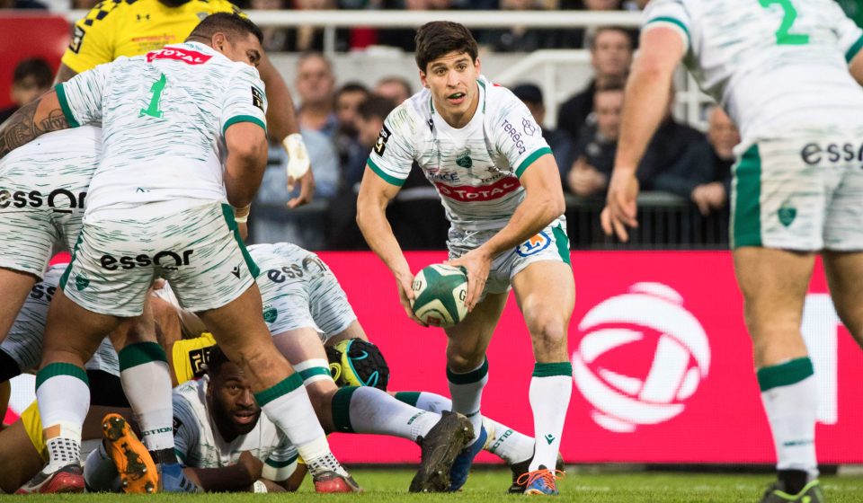 Thibault DAUBAGNA of Pau during the Top 14 match between Pau and Clermont at Stade du Hameau on February 15, 2020 in Pau, France. (Photo by JF Sanchez/Icon Sport) - Thibault DAUBAGNA - Pau (France)