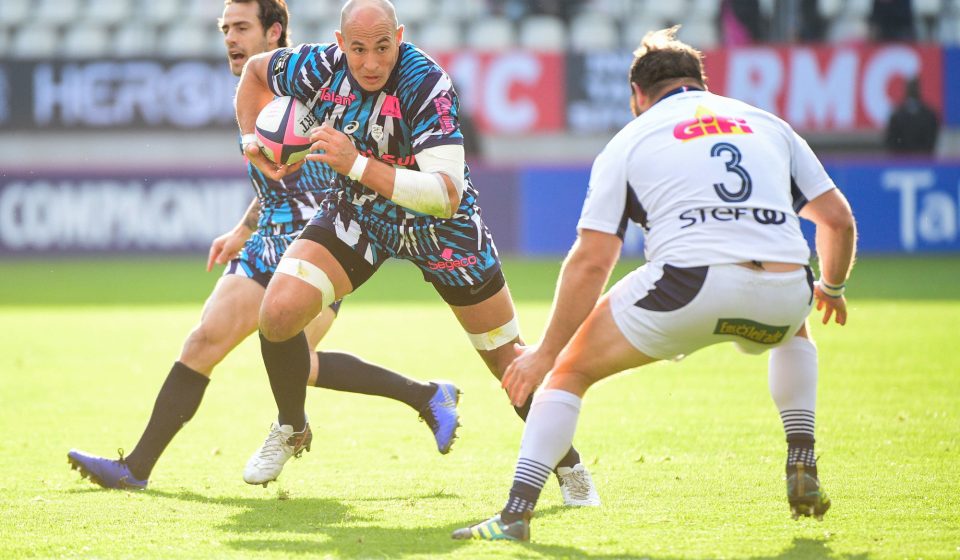 Sergio Parisse of Stade Francais Paris during the Top 14 match between Stade Francais and Agen at Stade Jean Bouin on April 13, 2019 in Paris, France. (Photo by Dave Winter/Icon Sport)