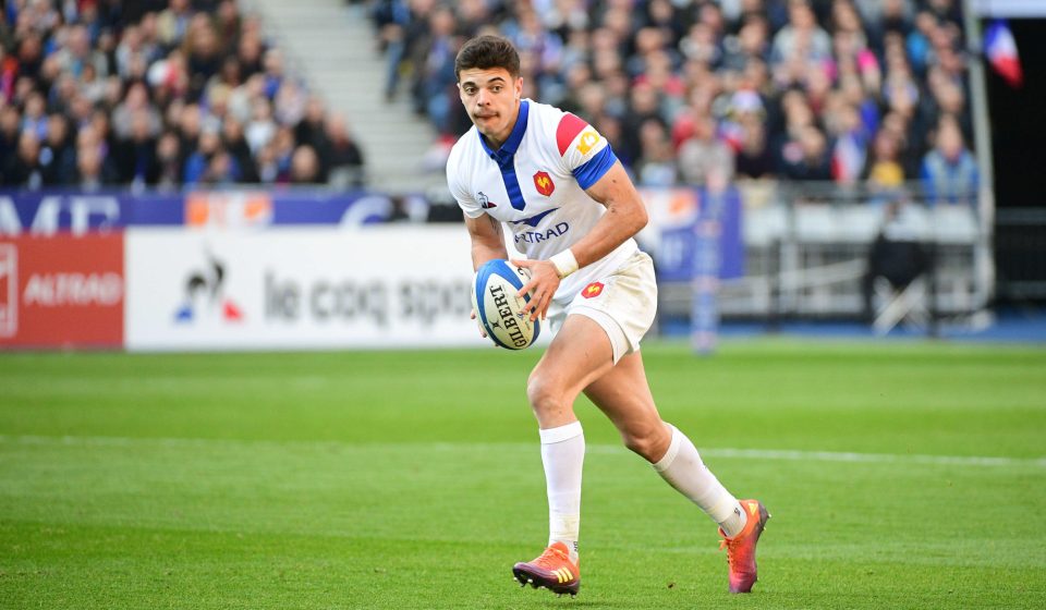 Romain Ntamack of France during the Guinness Six Nations match between France and Scotland at Stade de France on February 23, 2019 in Paris, France. (Photo by Dave Winter/Icon Sport)